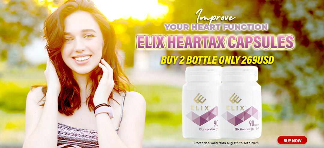 Elix Heartax Capsule Buy 2 Bottles Only 269USD