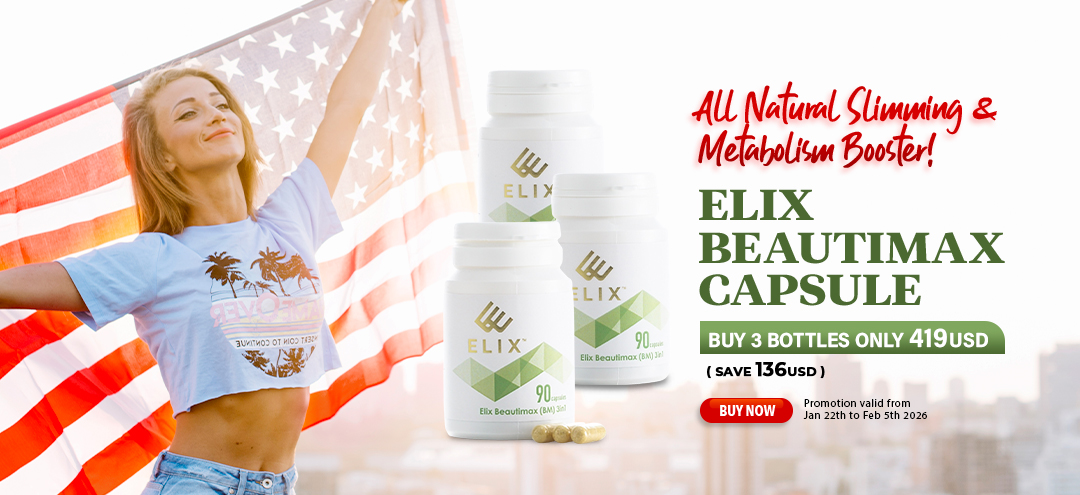 Elix Beautimax Capsule Buy 3 Bottles Only 419USD