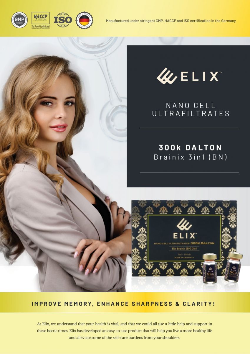 Elix | Dealing with Cognitive Decline? | Perfected Formul
