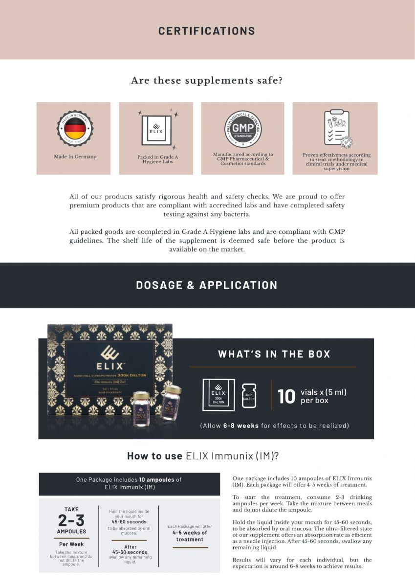 Elix | Immune Disorders | Perfected Formula